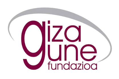 Logo de Fundación Gizagune, empresa formada por AEDIA